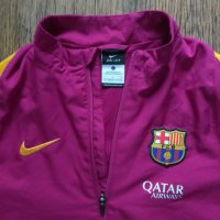  Nike FC Barcelona - страхотно юношеско горнище  КАТО НОВО , снимка 1 - Детски анцузи и суичери - 35708429