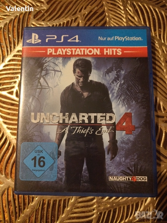 Uncharted 4 PS4 без драскотина, снимка 1