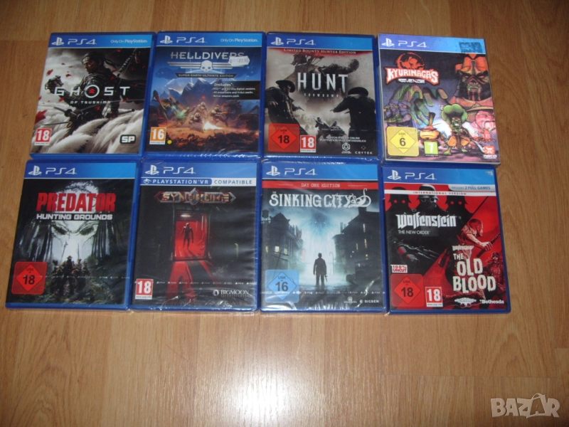 Игри за PlayStation 4, PS4 Част 8 - 55лв за брой, снимка 1
