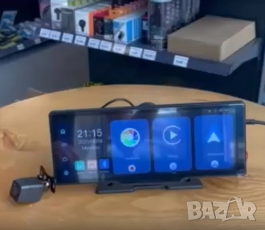 Мултимедия H605D-DVR CarPlay Android/iOS Auto 10.26" с 2 камери, DVR запис и безжична връзка, снимка 1