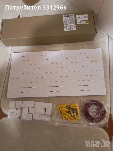 10 броя кабел канали по 40см цената е за всички, снимка 1