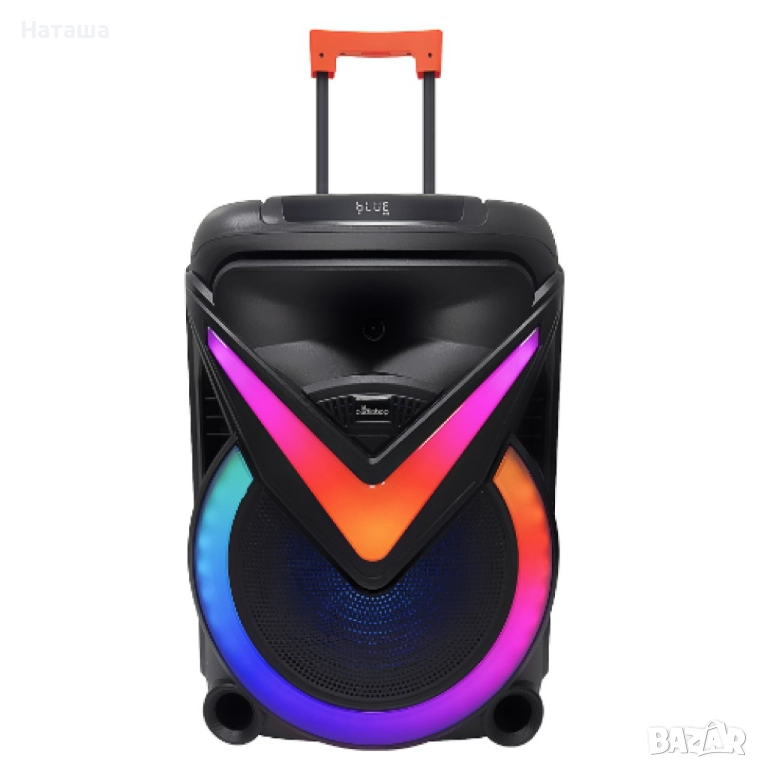 Караоке тонколона 18 инча с микрофон и дистанципонно WGY-1801, снимка 1