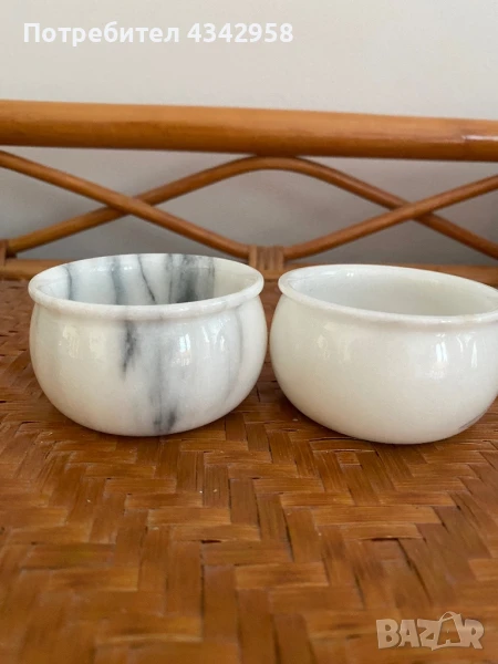 2 Мраморни свещници.Германия., снимка 1