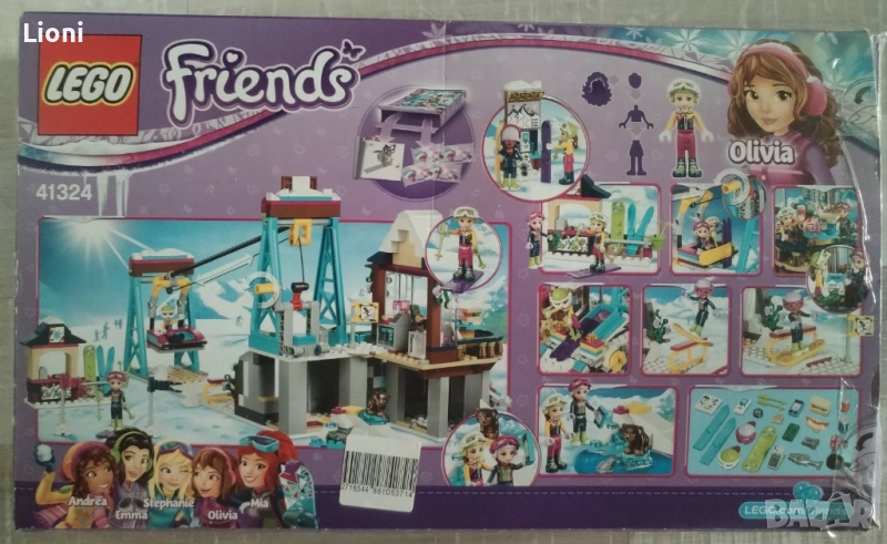 Конструктор LEGO Friends - Лифт в зимния курорт (41324), снимка 1