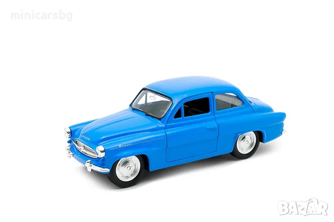 1:34 Метални колички: Skoda Octavia - Welly, снимка 1