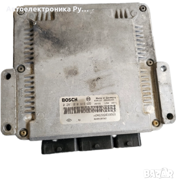 компютър RENAULT MEGANE SCENIC 1.9 DCI BOSCH 0281010819, 0 281 010 819, HOM8200039569, 8200166362 , снимка 1