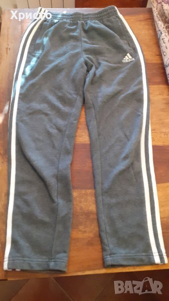 анцунг долнище детско Адидас Adidas 11-12 години, плътно, цвят тъмно, снимка 1