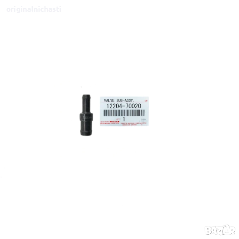 Клапан картерни газове ПЦВ PCV за ЛЕКСУС LEXUS IS200 1220470020 12204-70020 OEM TOYOTA, снимка 1