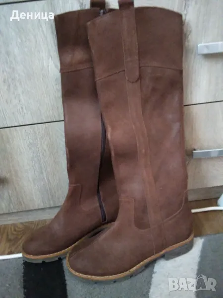 Естествена кожа ботуши , снимка 1