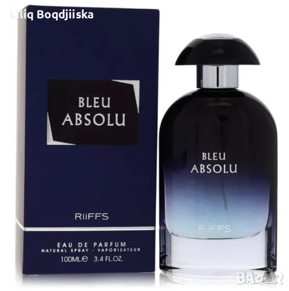 Парфюмна вода Riiffs Bleu Absolute 100 ml за мъже, снимка 1