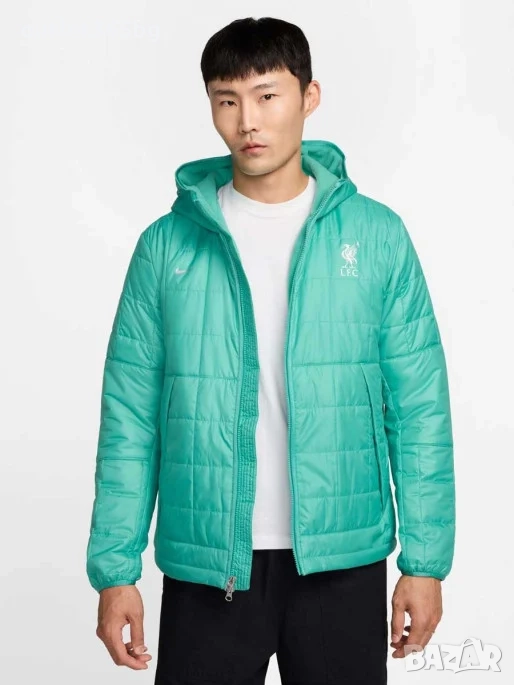 2024-25 Liverpool Nike Fleece Lined Hooded Jacket Оригинал Код 913, снимка 1