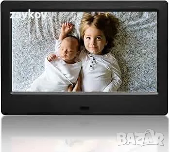 7-инчова цифрова фоторамка, с USB или SD за възпроизвеждане на снимки

, снимка 1