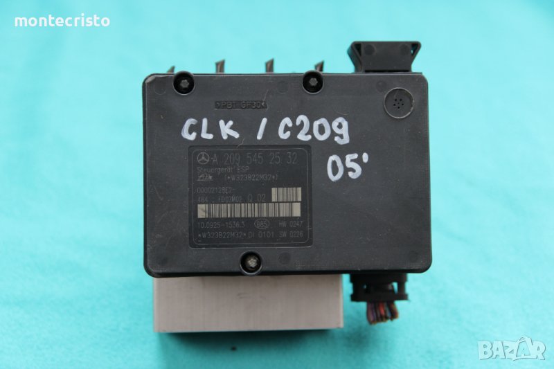 ABS Mercedes CLK C209 A209 (2002-2010г.) A2095452532 / A 209 545 25 32 / А2034310812 Q01, снимка 1