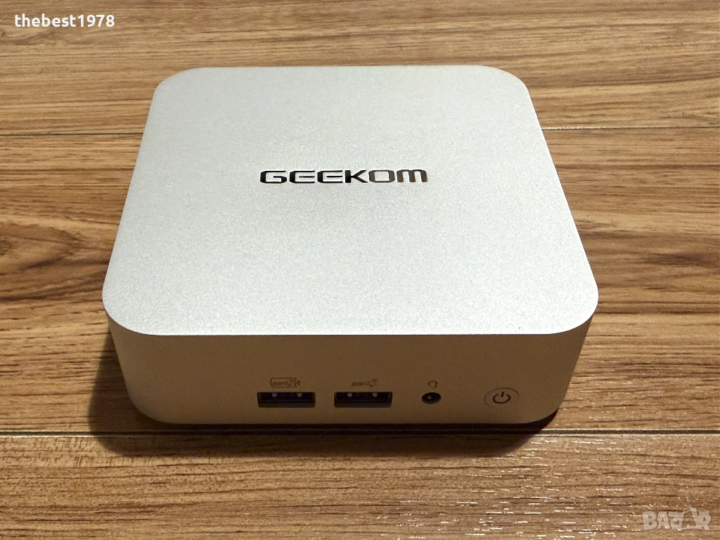 Geekom A7 Mini PC`Ryzen 9-7940HS/64GB DDR5/2000GB SSD NVMe Gen 4, снимка 1