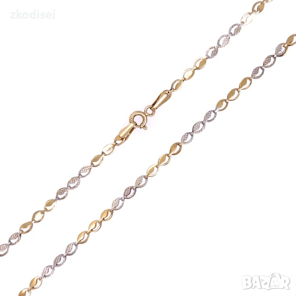 Златен синджир 3,12гр. 51,0см. 14кр. проба:585 модел:32084-1, снимка 1