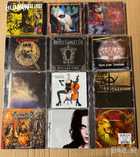 Paradise Lost - Atrocity - Candlemass - Crematory - Therion, снимка 1