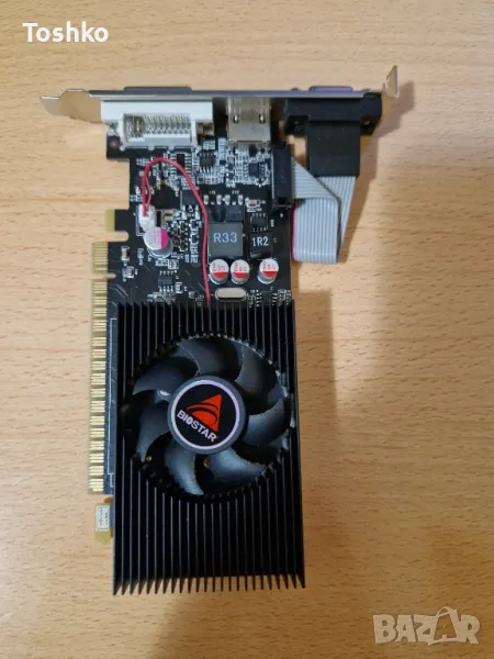  NVIDIA GT730 2GB 128bit DDR3 (DVI/VGA/HDMI), снимка 1