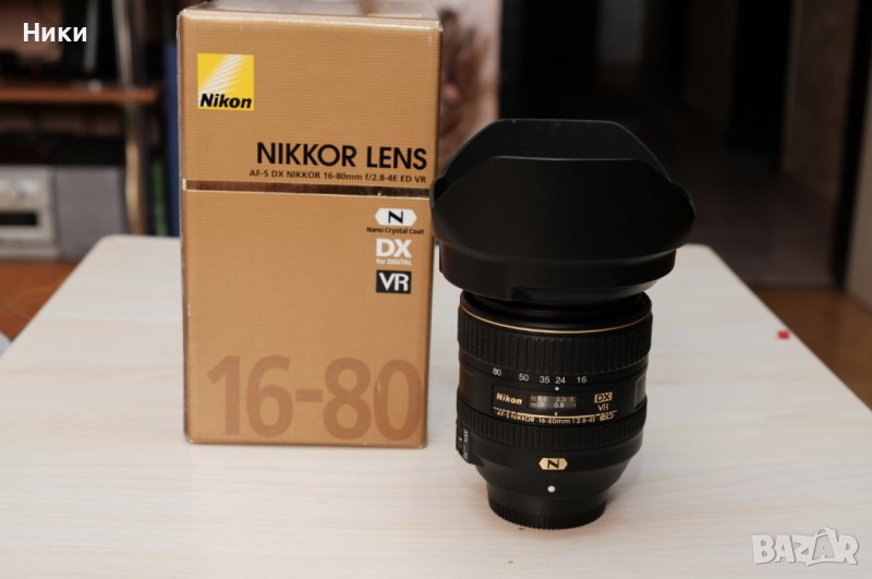 Продавам DX Nikkor 16-80/2,8-4 ED VR -като нов, снимка 1