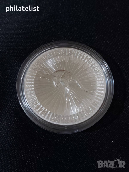 Австралия 2024 - 1 долар - Кенгуру - 1 OZ - Сребърна монета, снимка 1