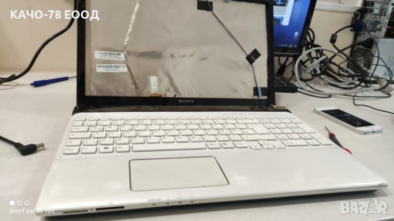 Лаптоп Sony Vaio SVE151C11M, снимка 1