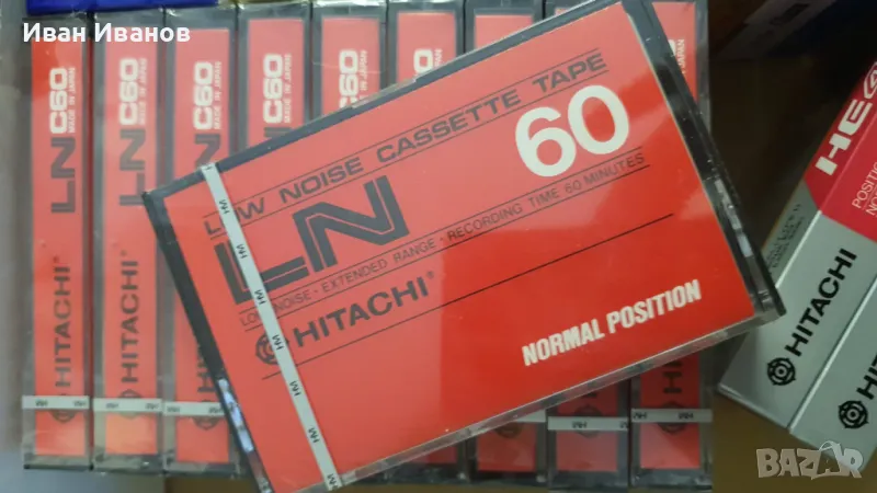 HITACHI LN аудиокасети японски нови, снимка 1
