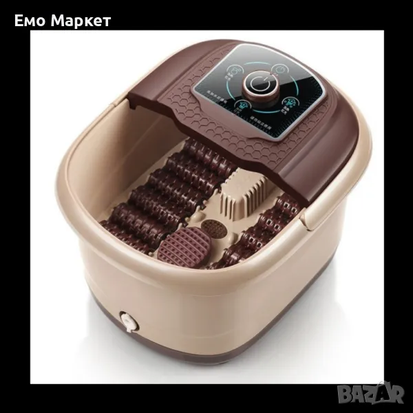 Воден нагряващ масажор за крака плюс педикюр TV125, снимка 1