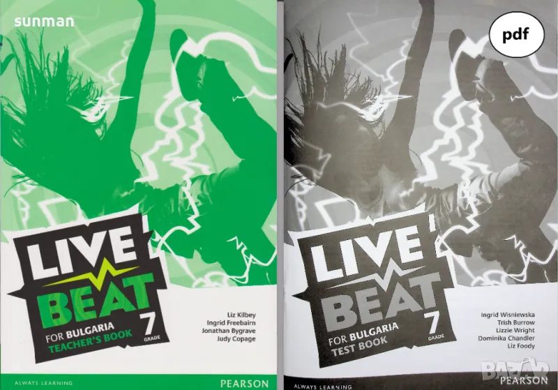 ОТГОВОРИ и ТЕСТОВЕ/ Live Beat Teachers Book Пиърсън Лонгман/ 7 клас, снимка 1