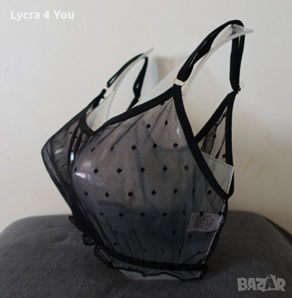 Черно тюлено бюстие, снимка 1