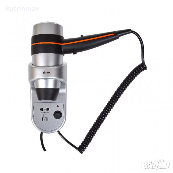     Катрин Макс ООД с най-голямата гама професионални хотелски сешоари за коса с монтаж на стена, снимка 1