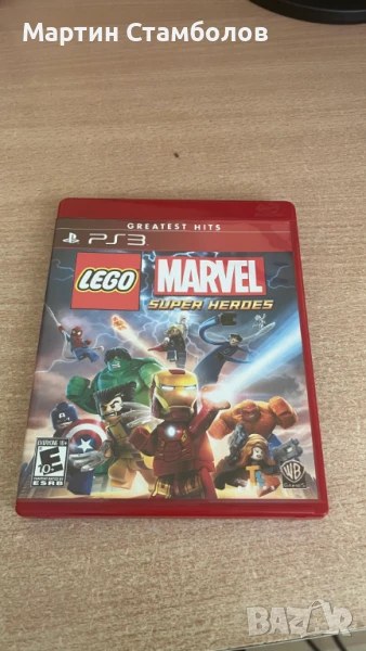  LEGO Marvel Super Heroes за PlayStation 3 | Перфектно състояние, снимка 1
