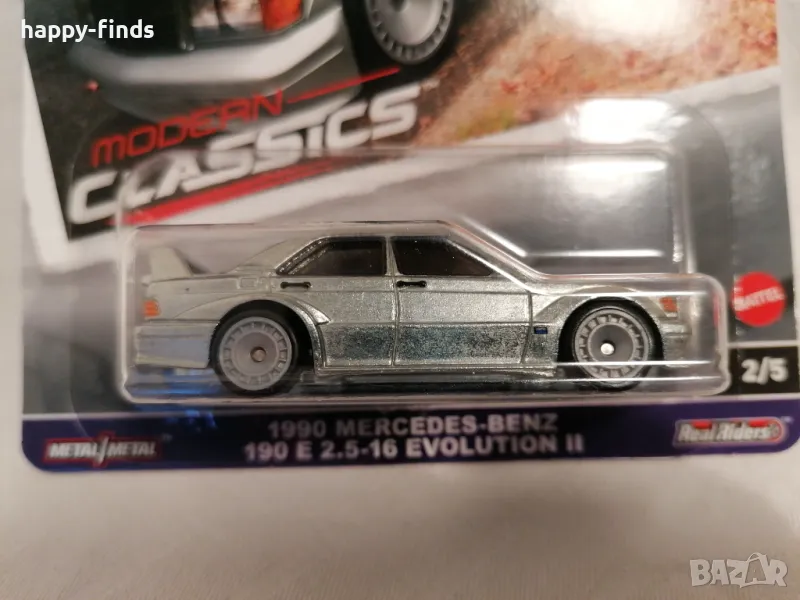 Hot Wheels 1990 Mercedes-Benz 190 E 2.5-16 Evolution II, снимка 1