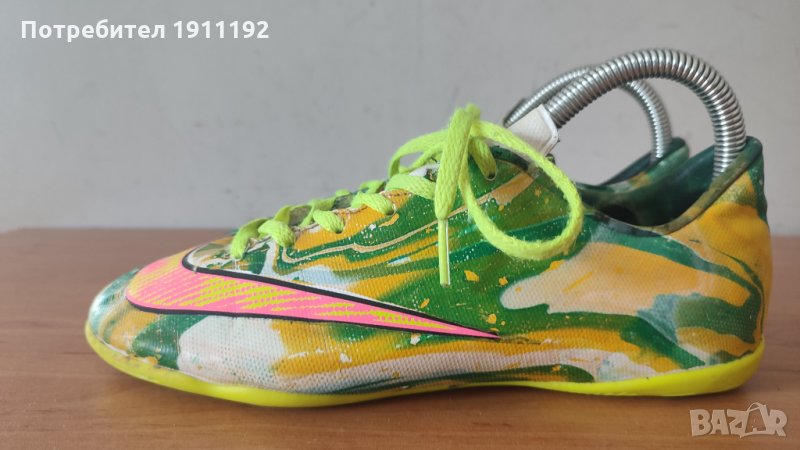 Nike Mercurial. Футболни обувки, стоножки. 37.5, снимка 1