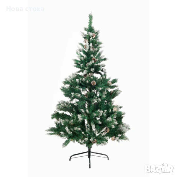 Изкуствена коледна елха, 150 см, снимка 1