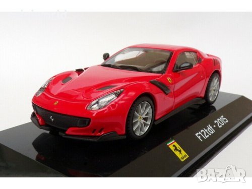 FERRARI F12tdf 2015 - мащаб 1:43 на IXO/Altaya моделът е нов в PVC дисплей-кейс, снимка 1