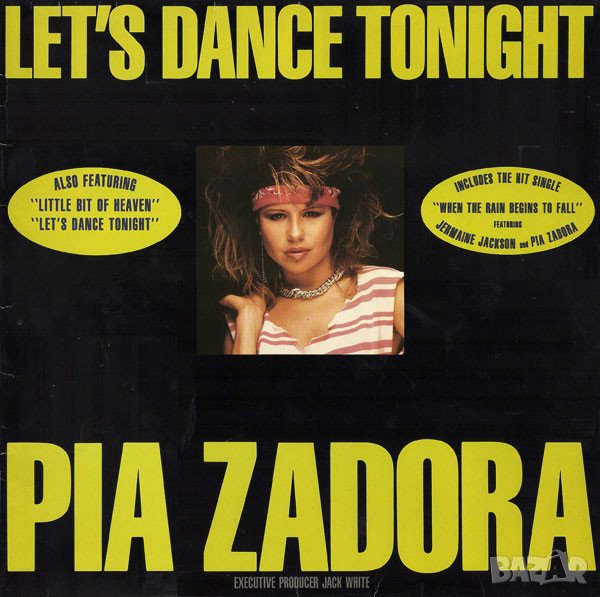 Грамофонни плочи Pia Zadora – Let's Dance Tonight, снимка 1