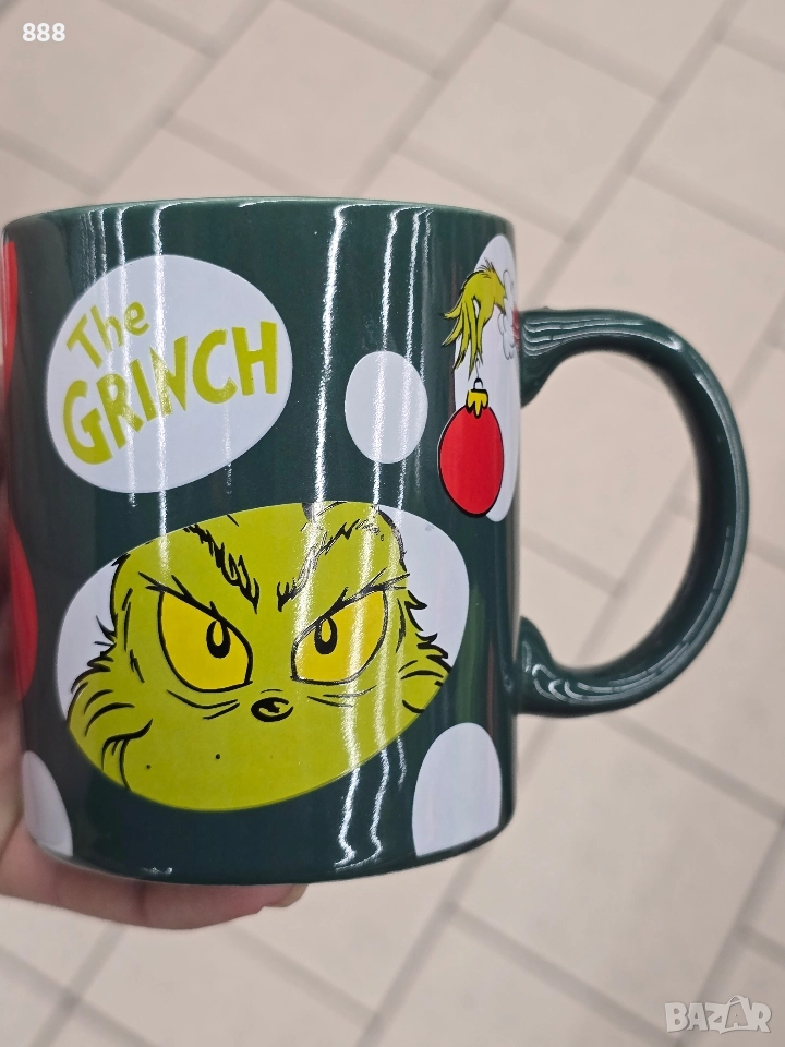 термоси чаши купи GRINCH, снимка 1