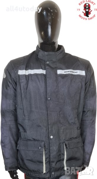 №3909 Hein Gericke Мъжко текстилно мото яке, снимка 1