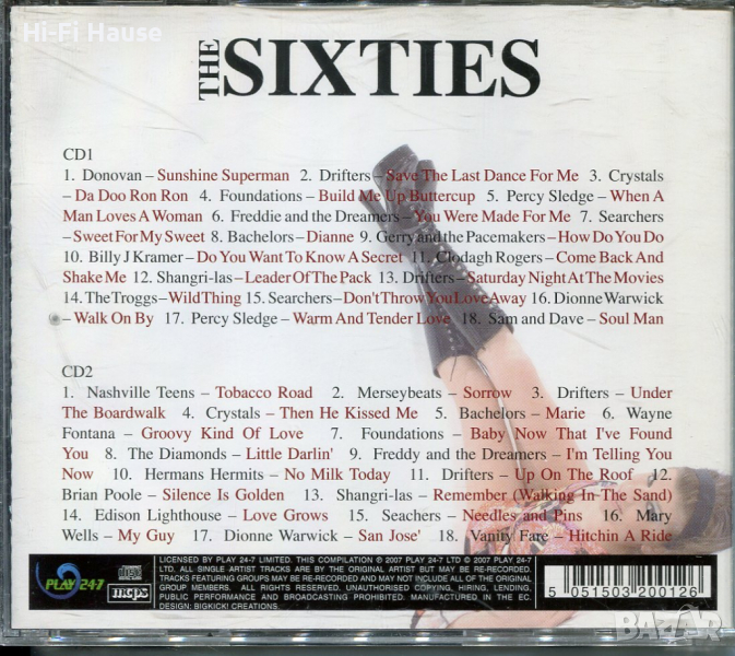 The Sixties - 2 cd, снимка 1