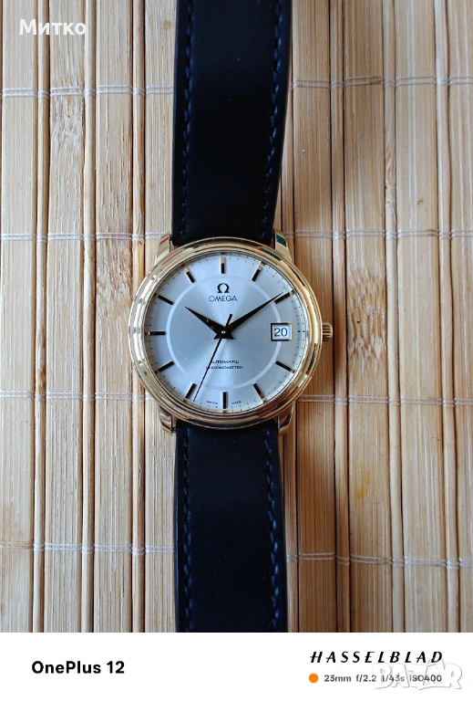 Omega De Ville Prestige 18 k sollid gold!!!, снимка 1
