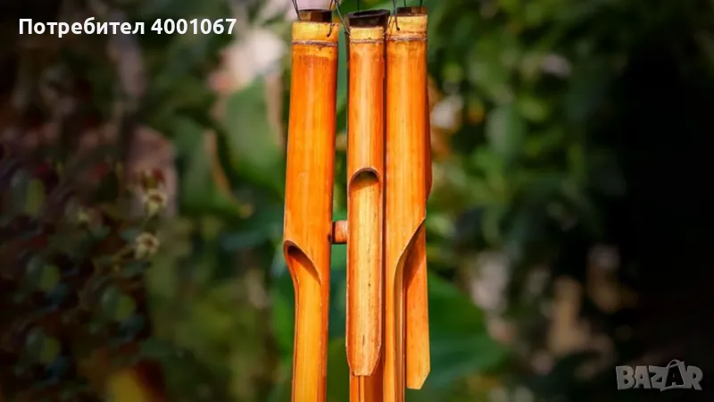 дървен уиндчайм , снимка 1