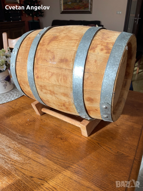 дървено буре, снимка 1