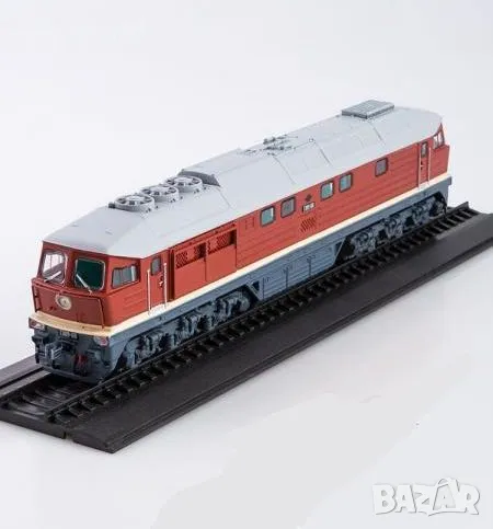 Дизелов локомотив ТЕ109 Людмила от 1968 - мащаб 1:87 на Наши поезда Modemio моделът е нов в блистер, снимка 1