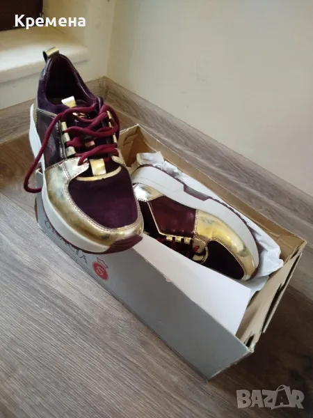 Сникърси естествена кожа, снимка 1