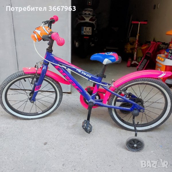 Детско колело DRAG Alpha 18 син/розово , снимка 1