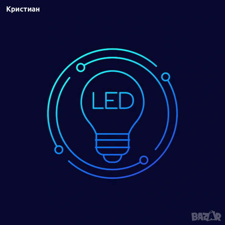 Led крушки H7-H4-H1-Hb3-H11-8-9-D2s-D1s, снимка 1