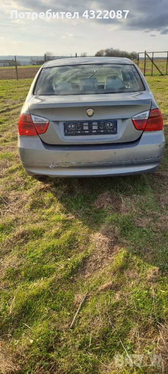 Задна броня / Парктроник за BMW 3 Series E90 320i 150к.с.  Sedan 2005-2012, снимка 1