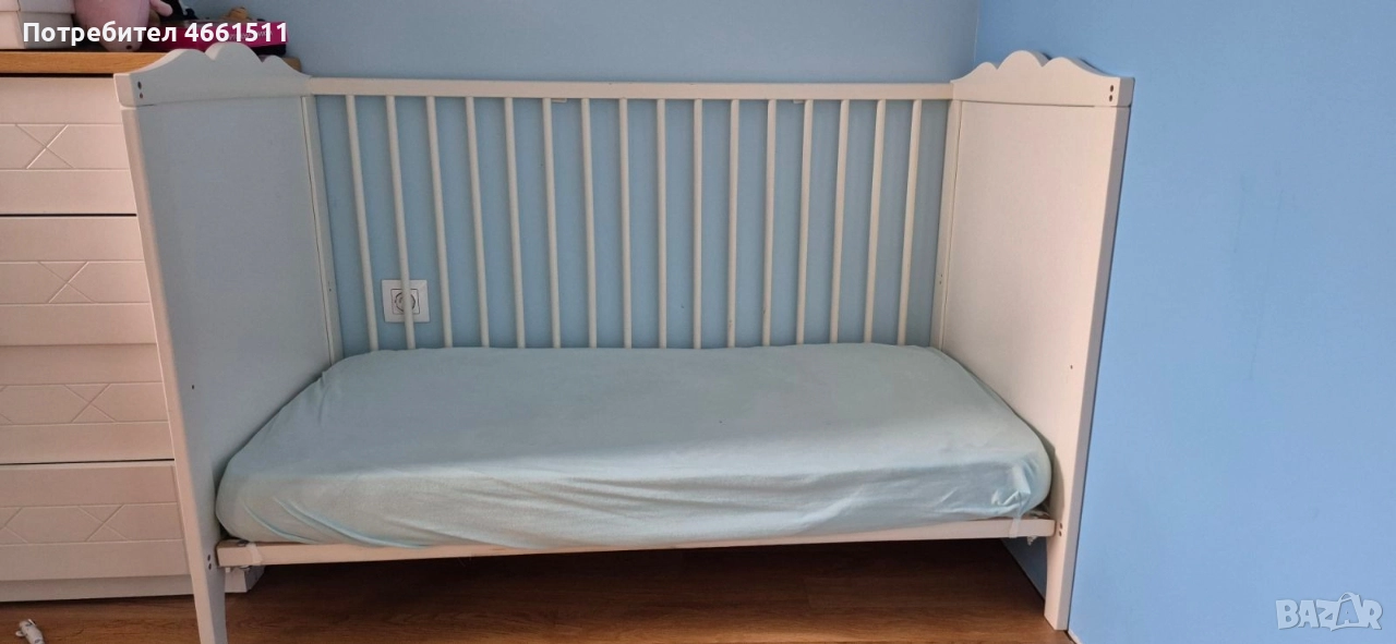 Детско легло / кошара 120x60, снимка 1