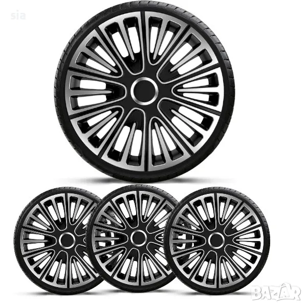 Тасове за кола, 16 цола, 4бр., снимка 1