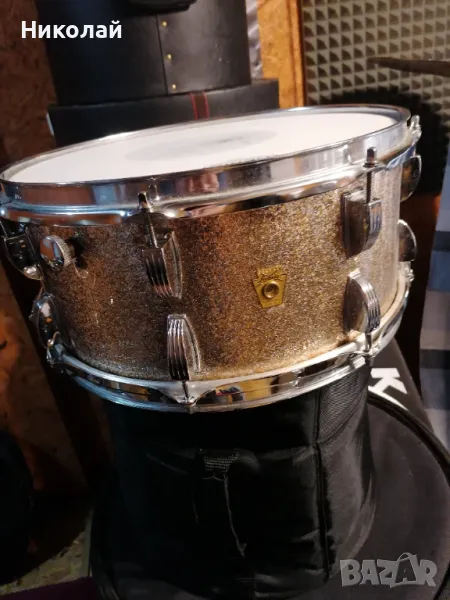 Ludwig symphonic 14x6,5(1967), снимка 1