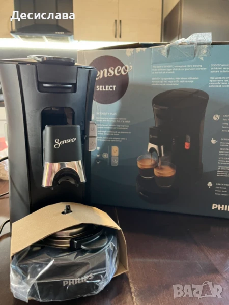 Кафемашина за кафе дози Philips Senseo Select CSA240/61 Black, снимка 1